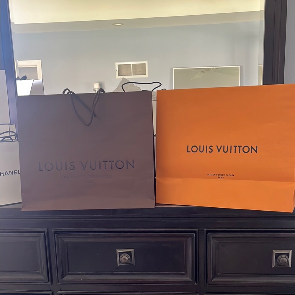 Louis Vuitton Brown and Orange Bags